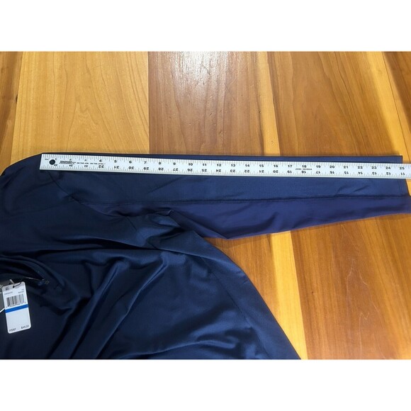 Callaway Men’s Lightweight 1/4 Zip Pullover. Weather Series. Long Sleeve. Navy. - Picture 11 of 13
